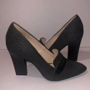 Nine West Barrington block Loafer Heels